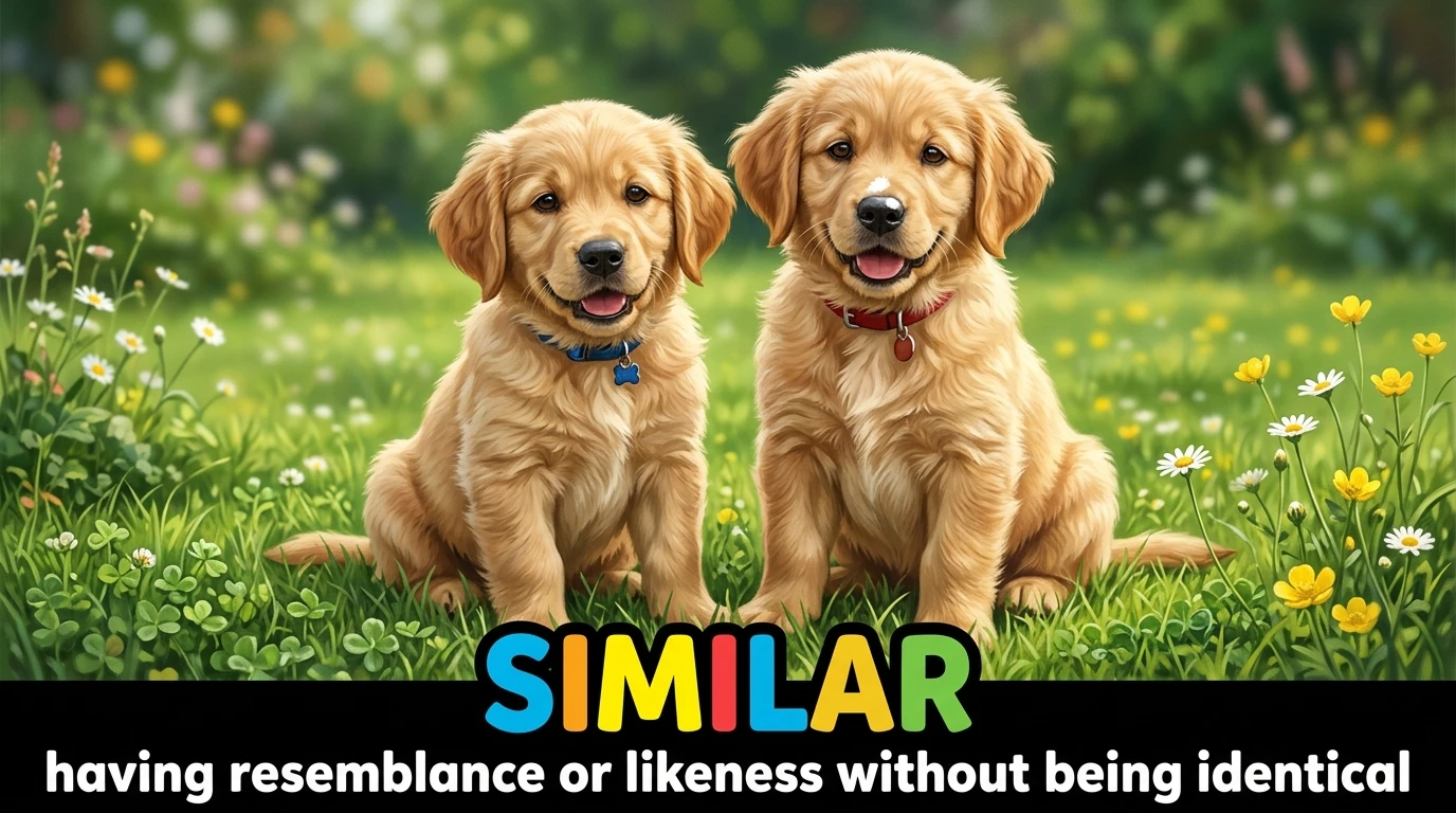 English Illustration for similar